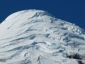 Cumbre del Volcan Osorno Guía de Osorno, CHILE
