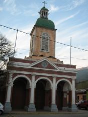 Parroquia San José de Maipo, construida en 1798. Guía de San Jose de Maipo, CHILE