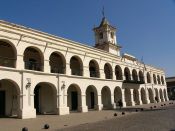 Cabildo colonial, hoy Museo histórico del norte. Guía de Salta, ARGENTINA
