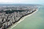Vista aerea de Recife Guía de Recife, BRASIL
