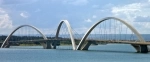 Puente Juscelino Kubitschek en Brasilia, guia de atractivos, Brasilia, que ver, que hacer, informacion.  Brasilia - BRASIL