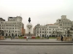 Plaza San Martín, Lima.  Lima - PERU