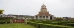 Iglesia de Nercon en Chiloe.  Chiloe - CHILE