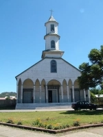 Iglesia de Dalcahue, Guia de las iglesias de Chiloe en Chile.  Chiloe - CHILE