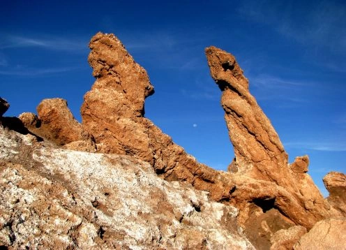 Estatuas de sal Las Tres Marias, San Pedro de Atacama