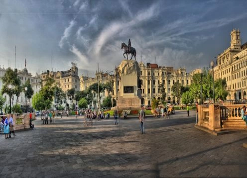 Plaza San Martn, Lima, 