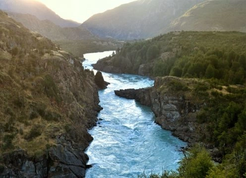 Río Baker, Caleta Tortel