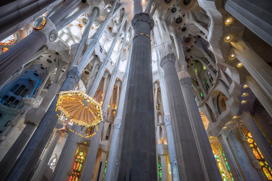 La Sagrada Fam�lia, Barcelona, Espa�a. Guia e informacion Barcelona, ESPAÑA