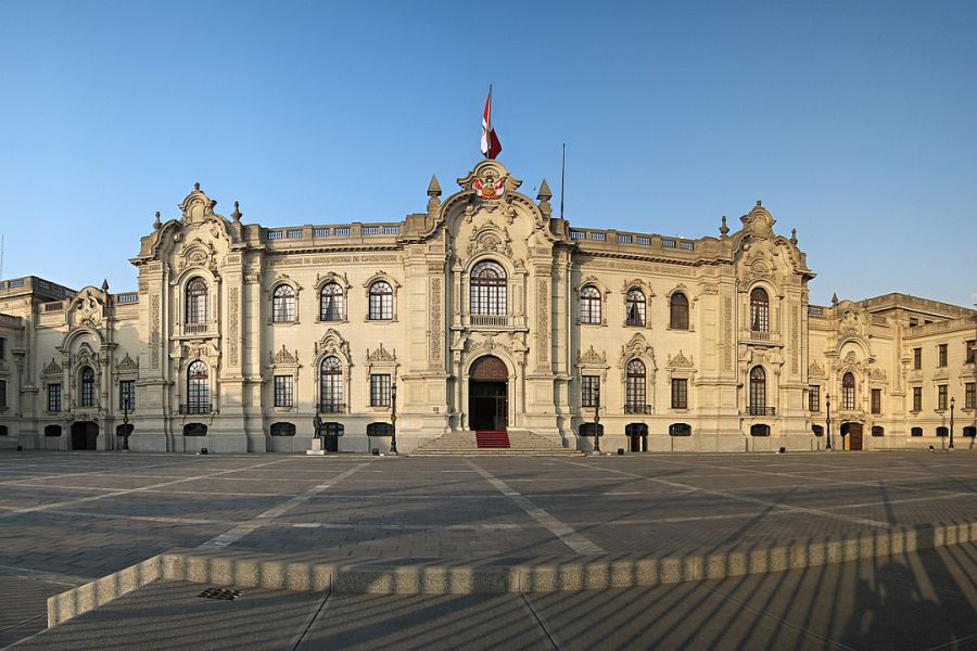 Palacio de Gobierno del Perú. Lima PERU