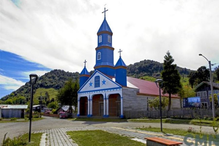 Iglesia de Tenaun, Chiloe Chiloe, CHILE