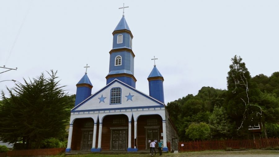 Iglesia de Tenaun, Chiloe Chiloe, CHILE