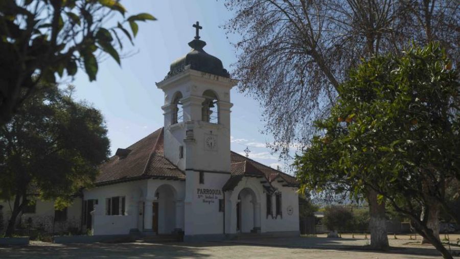 Iglesia Santa Isabel de Hungria, El Melocoton  Nogales, CHILE