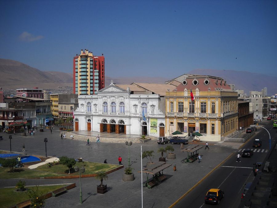 Edificio de Sociedad Protectora de empleados de Tarapaca en Iquique Iquique, CHILE