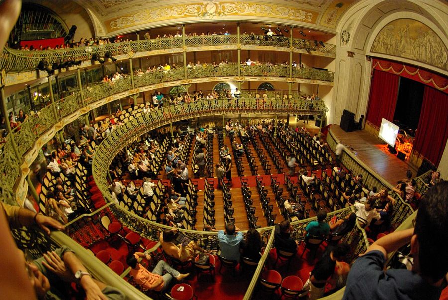 Teatro José de Alencar, Guia de atractivos de Fortaleza. Brasil. Fortaleza BRASIL