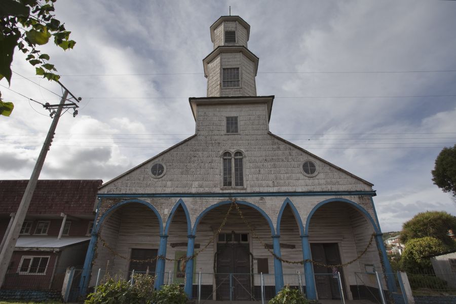 Iglesia de Ril�n, Chiloe Chiloe, CHILE