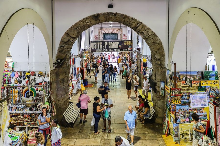 Mercado Modelo, Salvador de Bahia. Brasil. guia de atractivos. Salvador de  Bahia - BRASIL