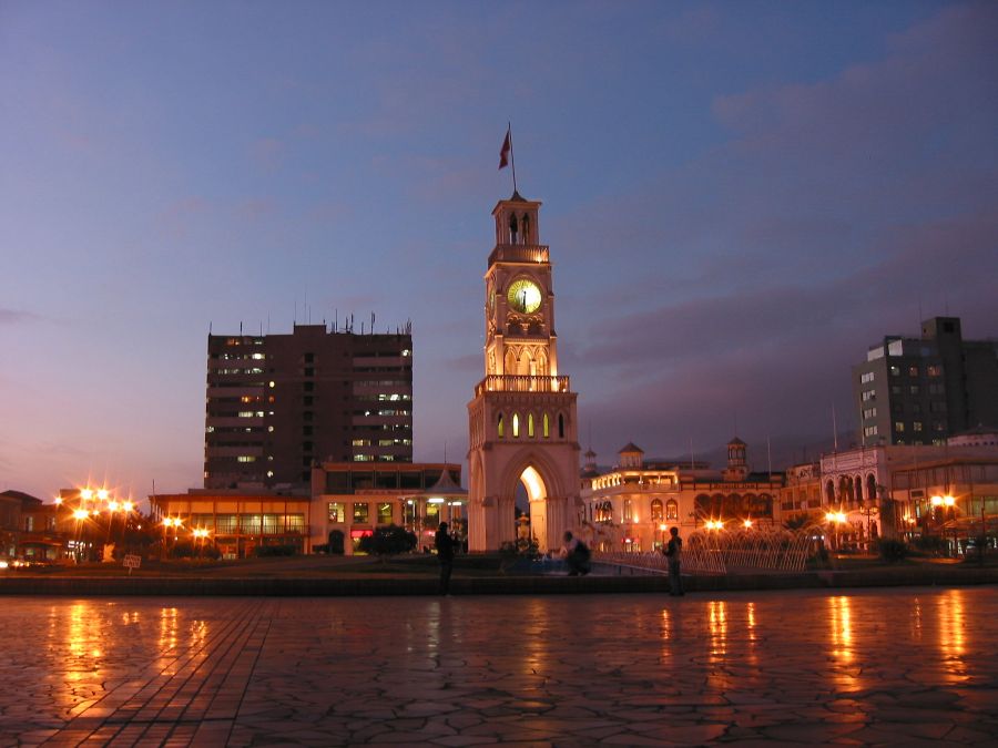 Torre el Reloj de iquique. Guia de Atracciones de Iquique Iquique, CHILE
