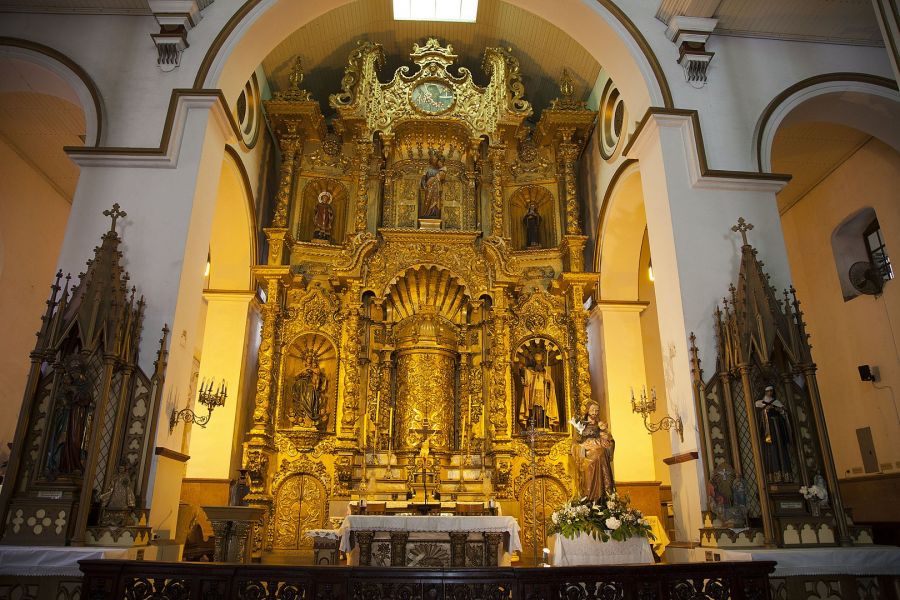 Iglesia de San Jos�, Ciudad de Panama, Casco Viejo, Informacion, que ver Ciudad de Panama, PANAMA