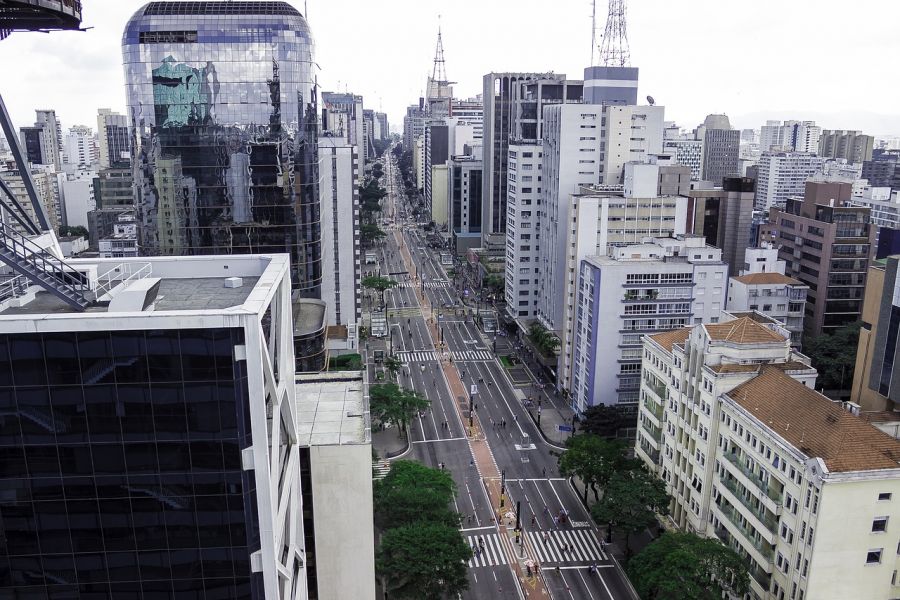 Avenida Paulista Sao Paulo, BRASIL