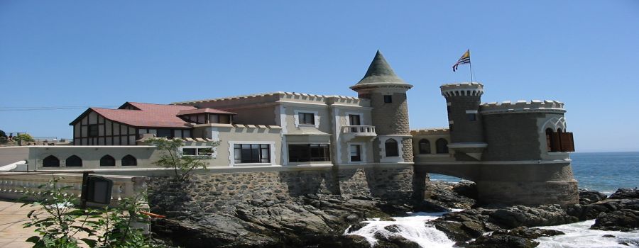 Castillo Wulff en Vi�a del Mar. Guia de Atractivos en Vi�a del Mar Viña del Mar, CHILE