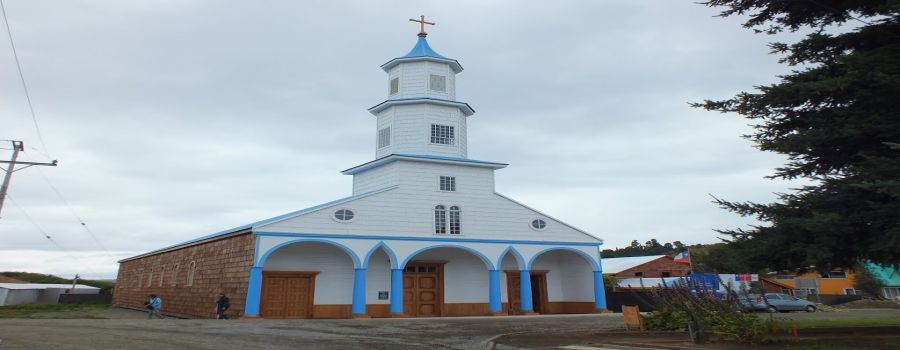 Iglesia de Ril�n, Chiloe Chiloe, CHILE
