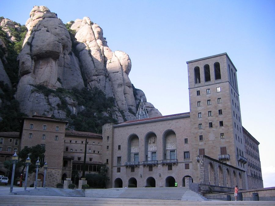 Macizo de Montserrat, Espa�a, Catalu�a, que ver que hacer. guia Barcelona, ESPAÑA