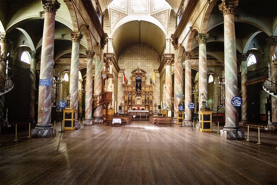 Iglesia Parroquial, Andacollo. Guia turistica de la cuarta Region Andacollo, CHILE