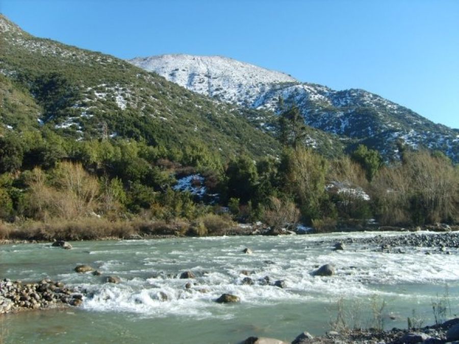 R�o Maipo, Cajon del Maipo. Chile San Jose de Maipo, CHILE