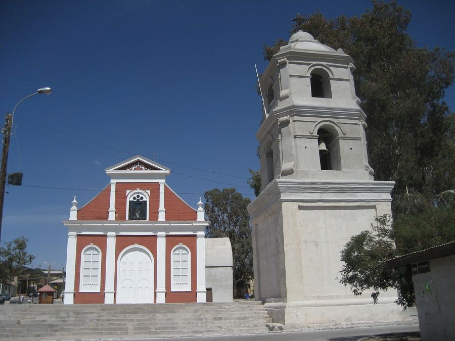 Iglesia y Campanario de Matilla, Pica Pica, CHILE