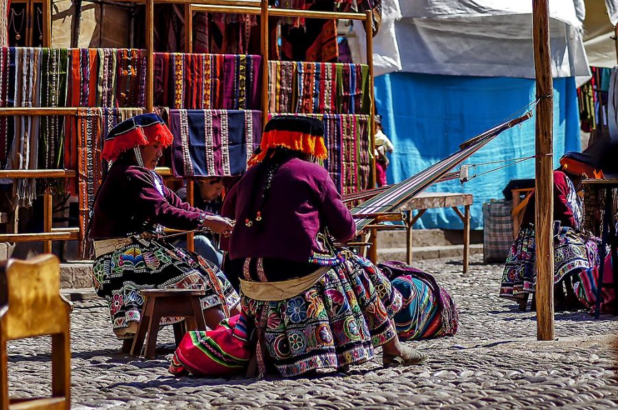 Mercado de Pisaq Cusco, PERU