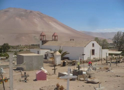 Cementerio de Tiviliche en Huara, Iquique