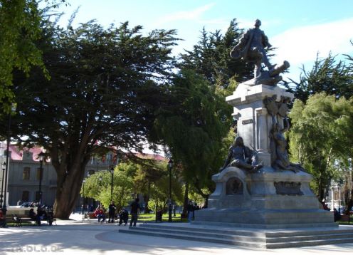 Plaza Mu�oz Gamero, Punta Arenas