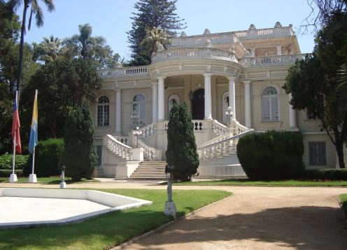 Palacio Rioja, Viña del Mar, Via del Mar