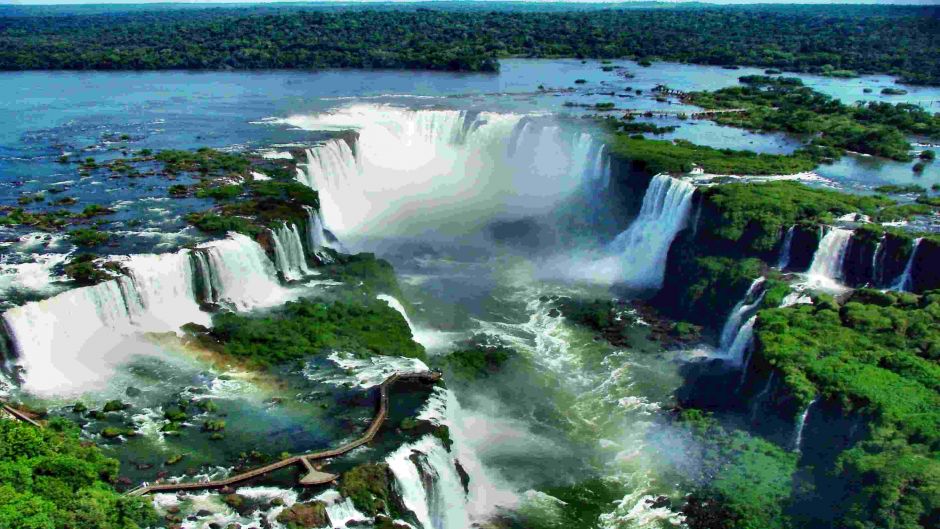 SANTIAGO - CALAFATE - BARILOCHE - IGUAZU, , 