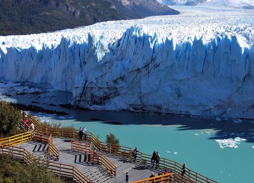 SANTIAGO, TORRES DEL PAINE / EL CALAFATE  (ARGENTINA)