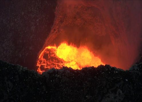 Night Tour to the Masaya Volcano. Managua, Nicaragua