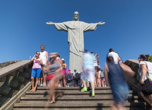 Excursão de dia inteiro ao Pão de Açúcar e Cristo Redentor com almoço de churrasco. Rio de Janeiro, BRASIL