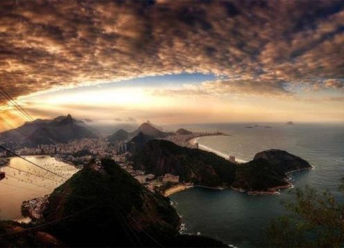 Excursão privada durante sua escala no Rio de Janeiro. Rio de Janeiro, BRASIL