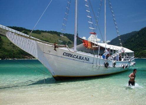 Crucero de dia completo em Angra dos Reis desde Rio de Janeiro. Rio de Janeiro, BRASIL