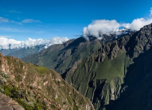 Viagem de um dia ao Colca Canyon saindo de Arequipa. Arequipa, PERU