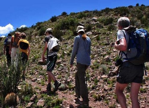 Hiking and rappelling to Quebrada del Salto from Mendoza. Mendoza, ARGENTINA