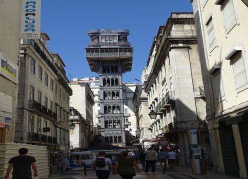 Lisbon guided walking tour. Lisbon, PORTUGAL