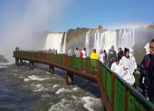 Cataratas Del Iguazu - Lado Brasilero. Puerto Iguaz, ARGENTINA