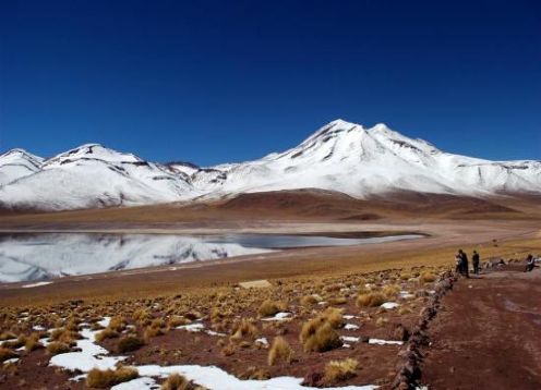 MIRADOR PIEDRAS ROJAS-  LAGUNAS ALTIPLANICAS - SALAR DE ATACAMA . , CHILE