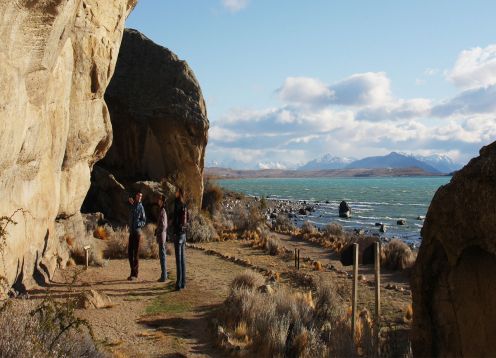 Punta Walichu e Glaciarium. El Calafate, ARGENTINA