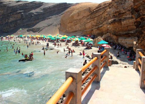 Excursion Reserva Natural de Paracas . Paracas, PERU