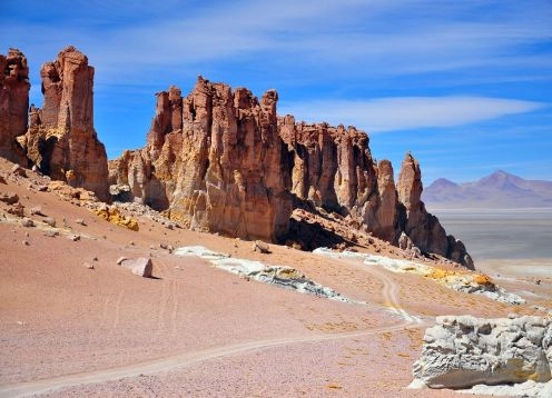 The Salt Flats Route. San Pedro de Atacama, CHILE