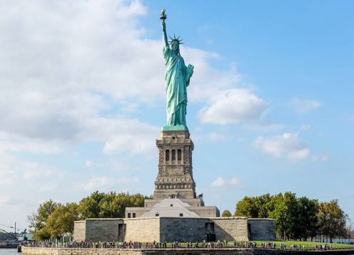 Visita à Estátua da Liberdade e Ellis Island. New York, NY, ESTADOS UNIDOS