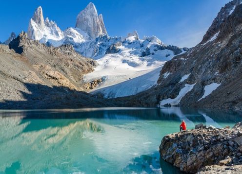 2 dias de aventura em Chaltén: Laguna de los Tres, Monte Fitz Roy e Cerro Torre. El Chalten, ARGENTINA