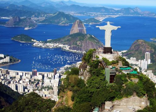 CHRIST OF CORCOVADO TOUR EXPRESS. Rio de Janeiro, BRAZIL